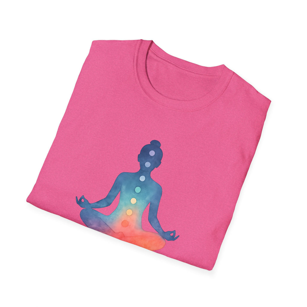 Chakra Meditation Silhouette T-Shirt