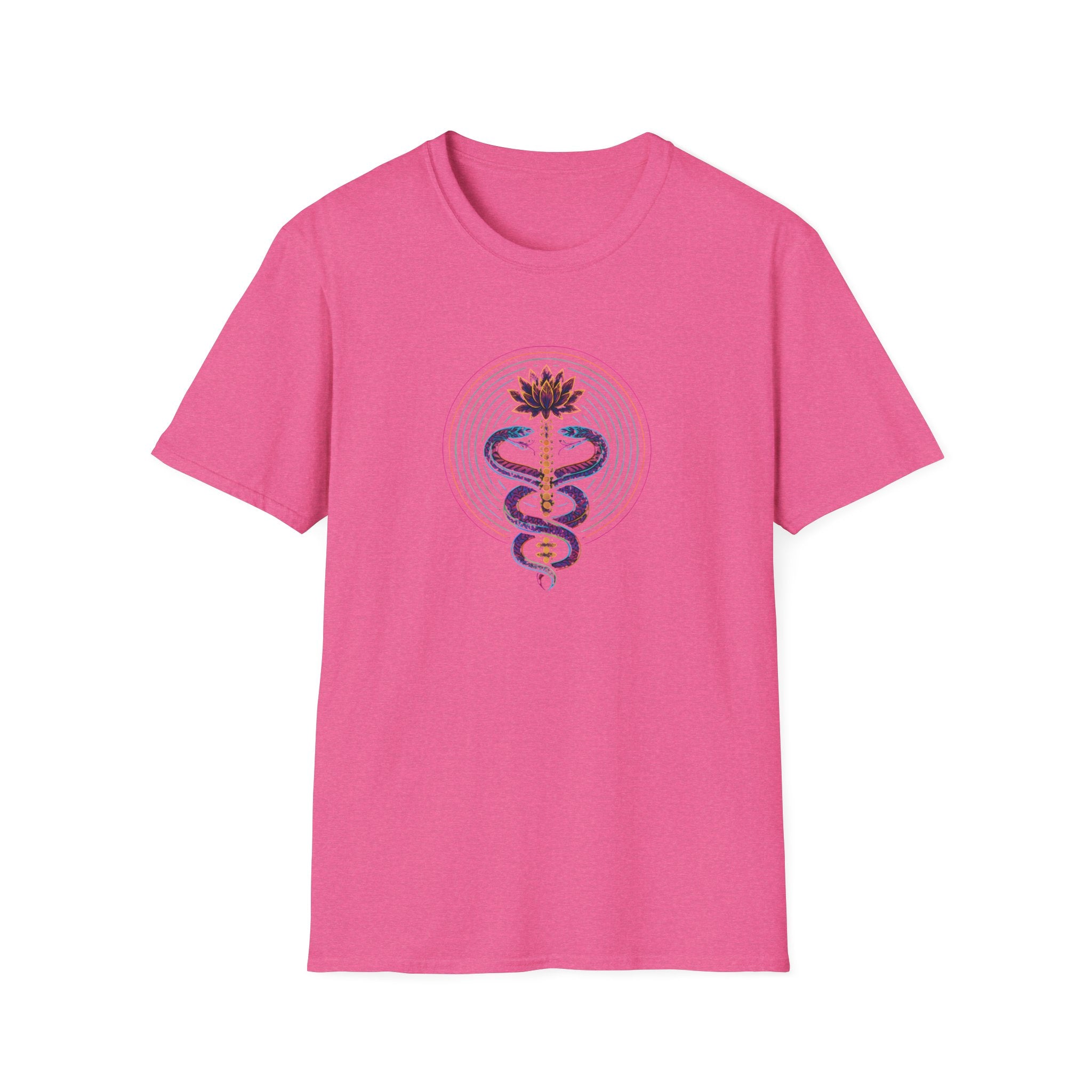 Serpents Around Lotus T-Shirt