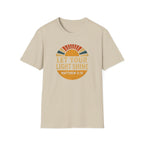 Let Your Light Shine Retro T-Shirt