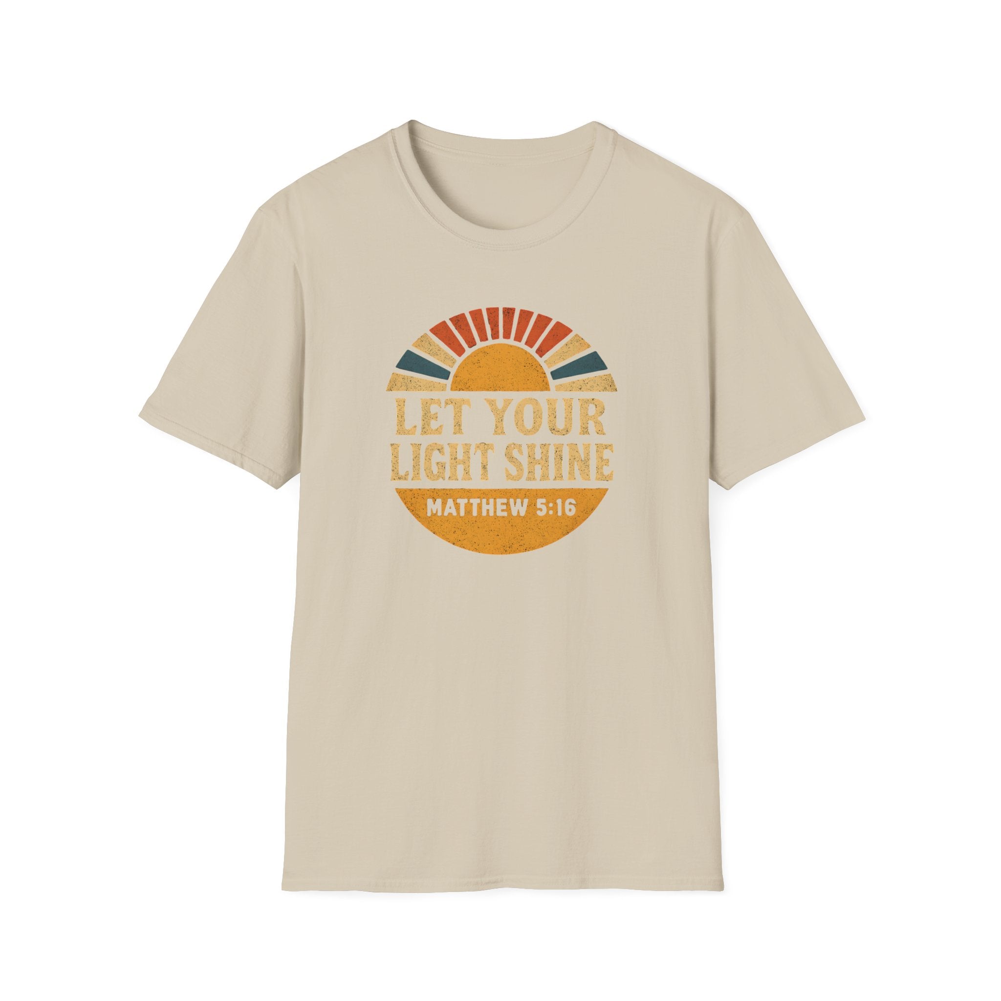 Let Your Light Shine Retro T-Shirt