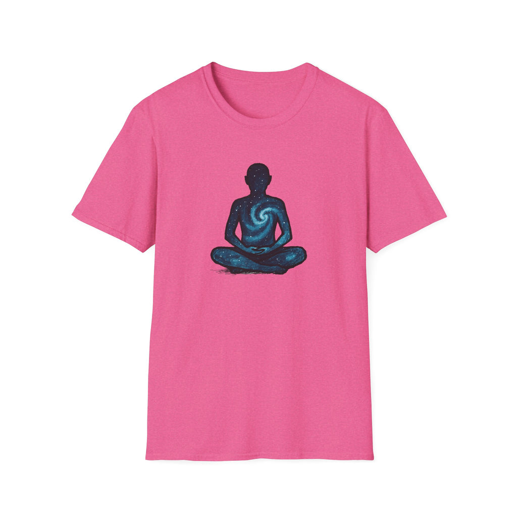 Galaxy Meditation Silhouette T-Shirt