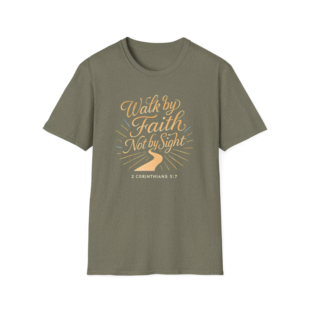 Walk by Faith Gold T-Shirt