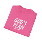 God's Plan Word Art T-Shirt