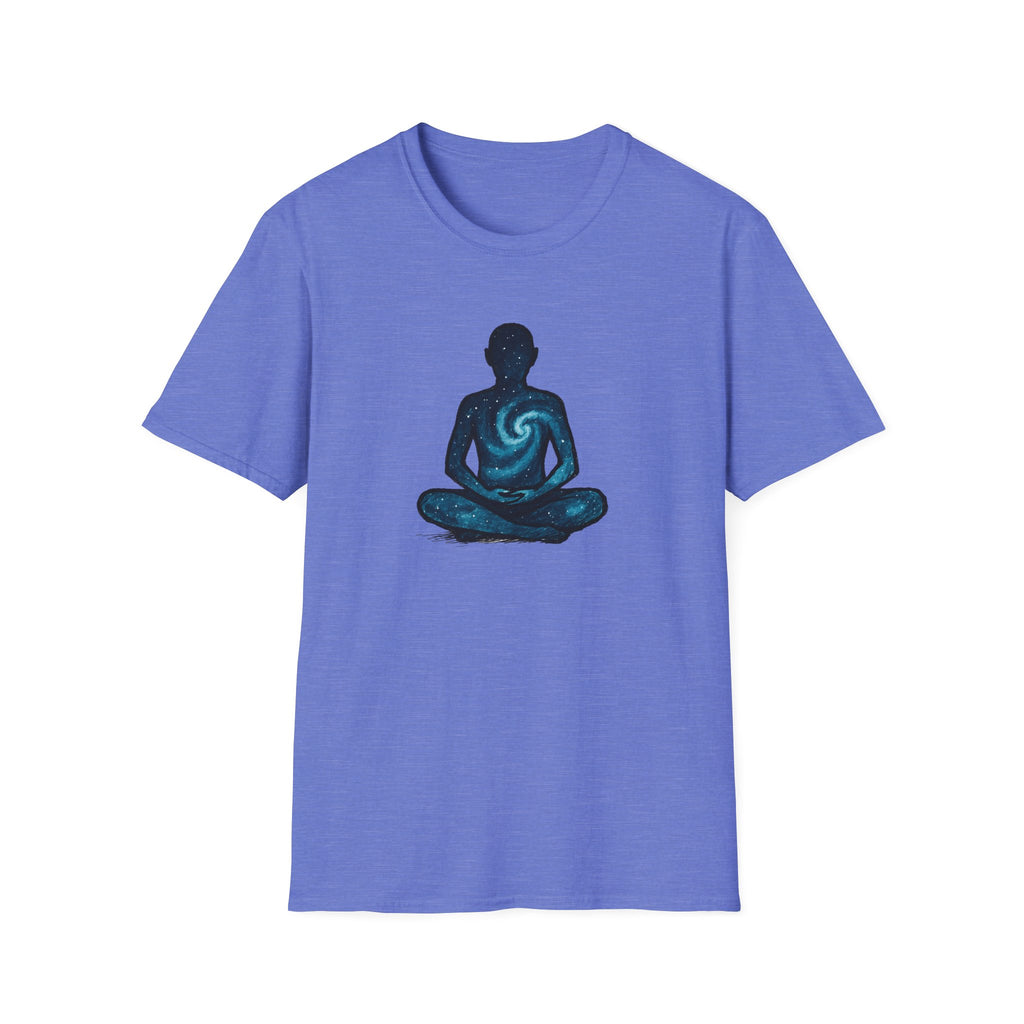 Galaxy Meditation Silhouette T-Shirt