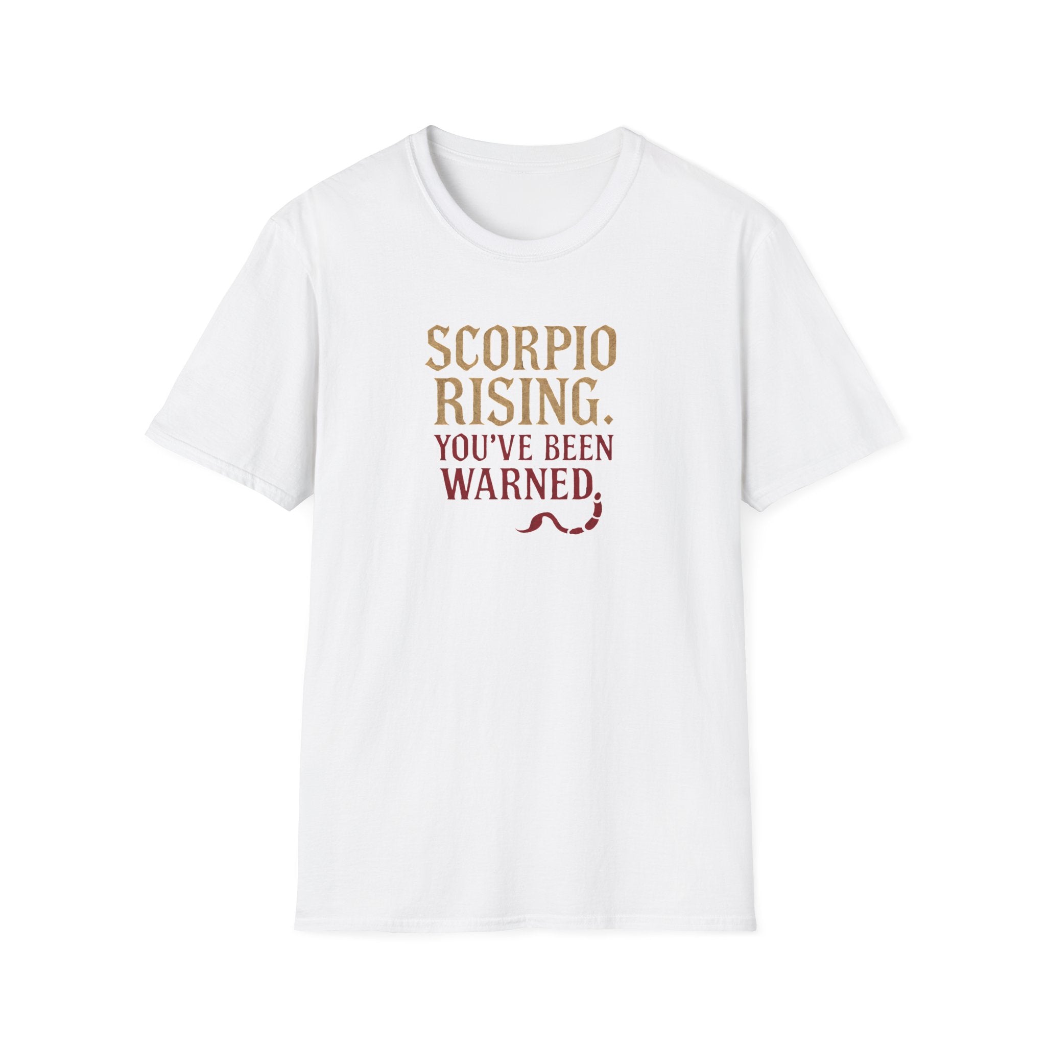 Scorpio Rising Warning T-Shirt