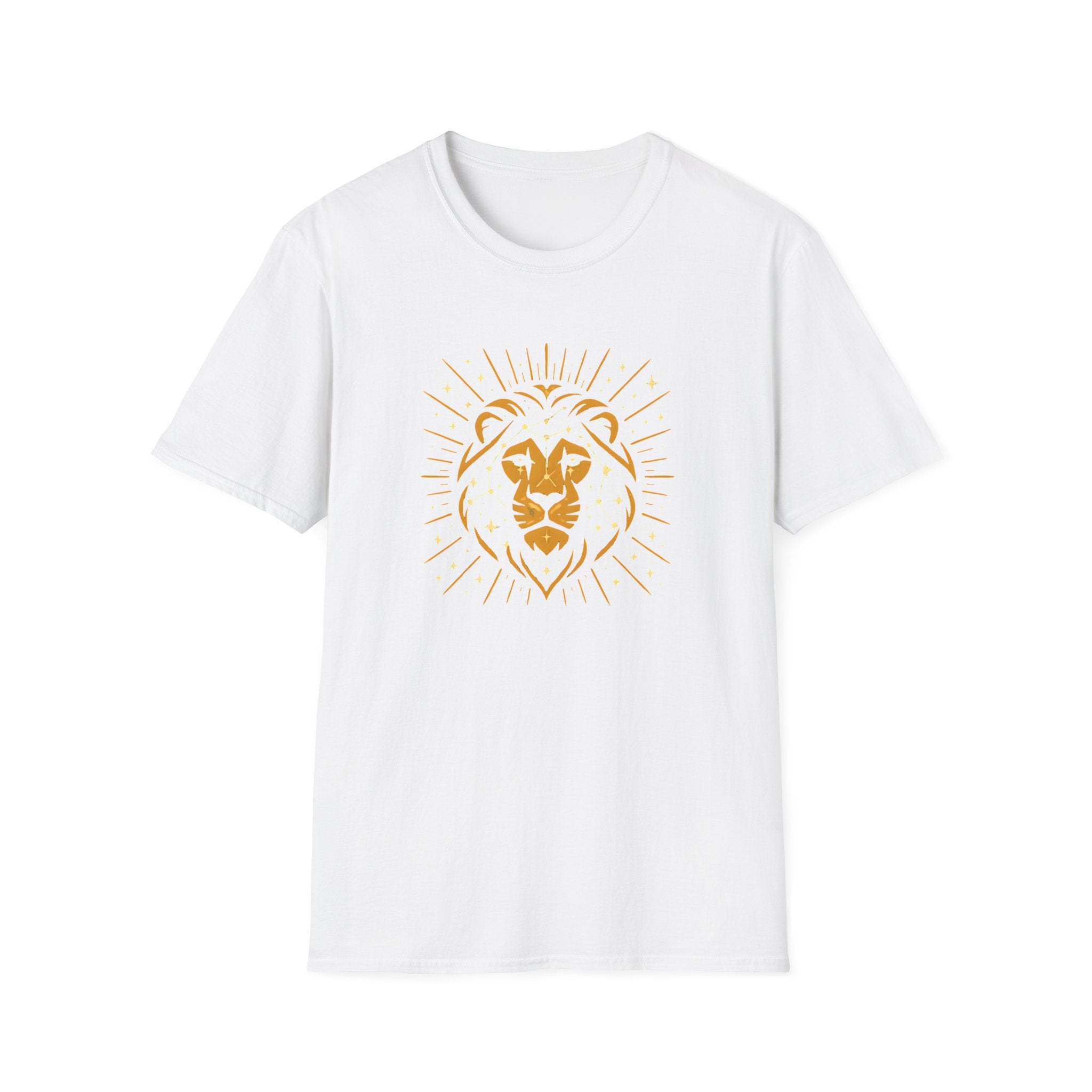 Golden Lion Constellation T-Shirt