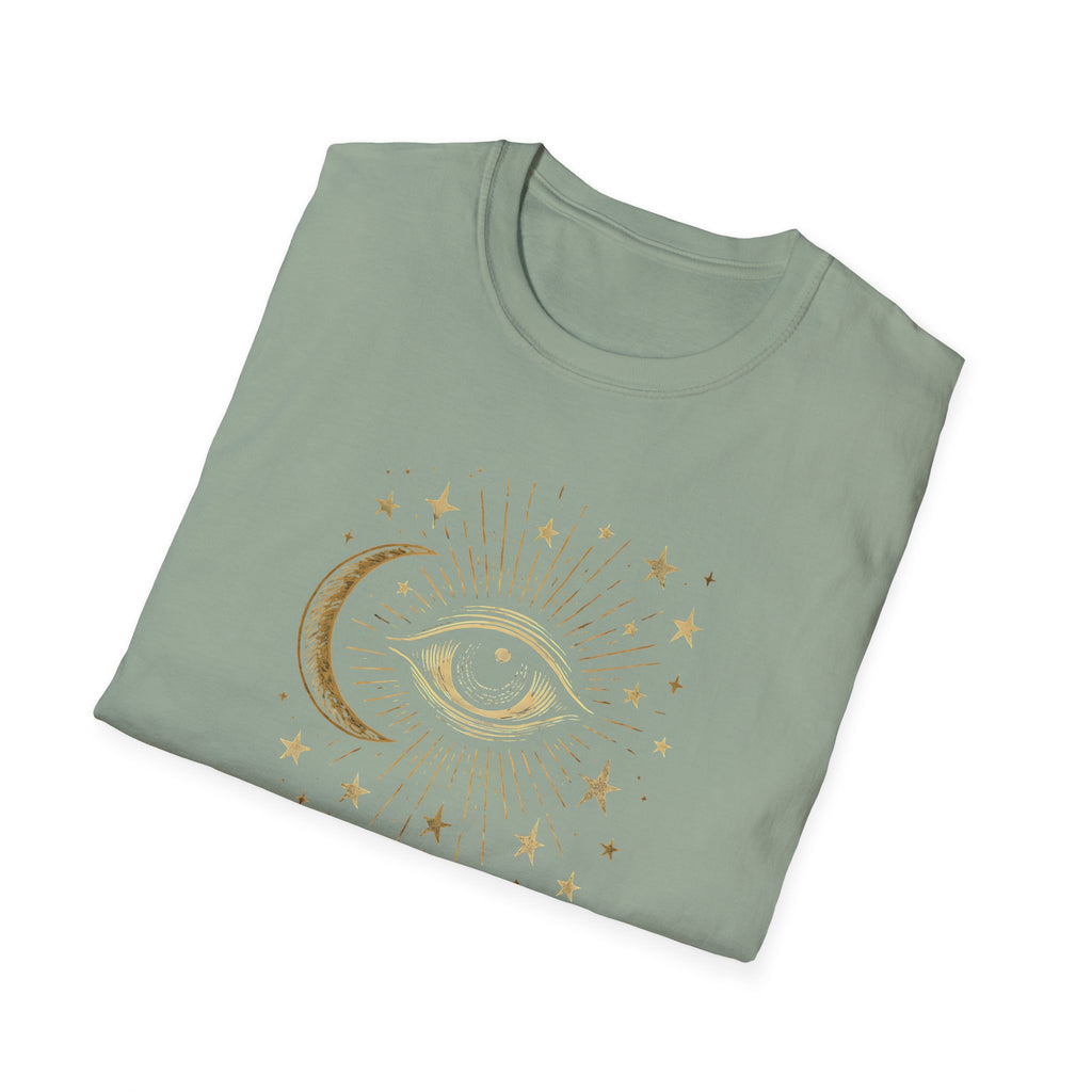 Celestial Eye with Moon T-Shirt