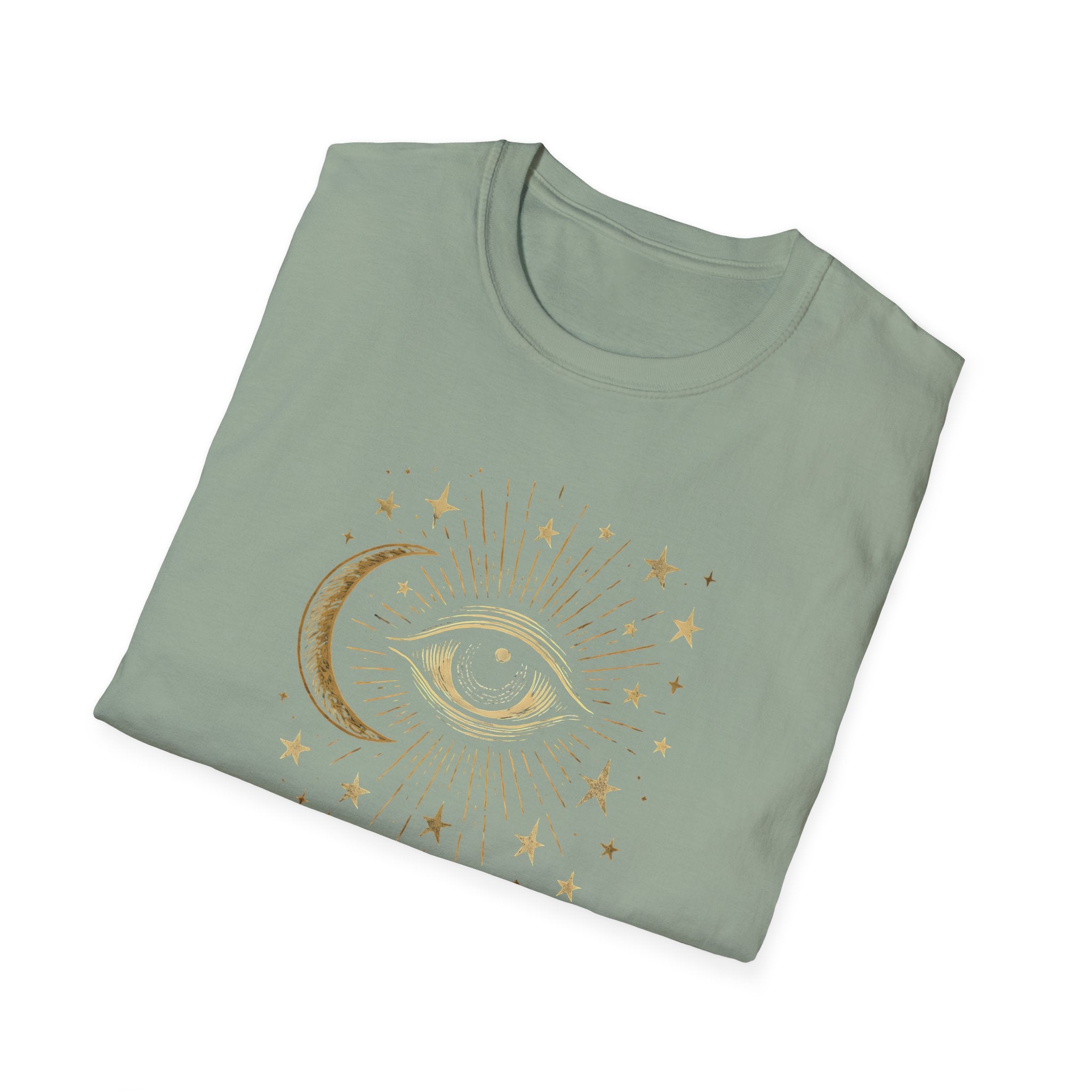 Celestial Eye with Moon T-Shirt