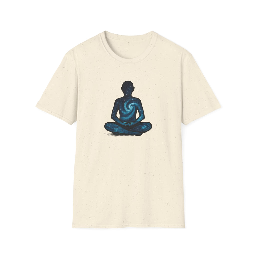 Galaxy Meditation Silhouette T-Shirt
